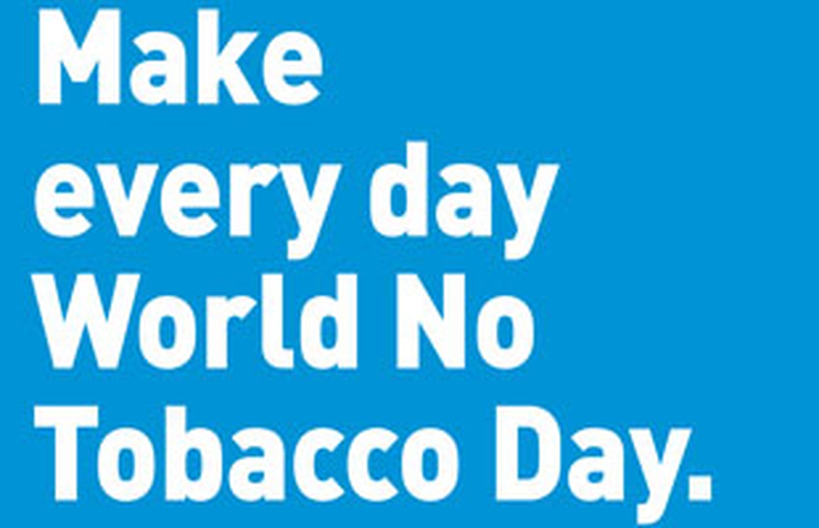 Trimbos-instituut en Wereld Niet Roken Dag: word én blijf rookvrij!