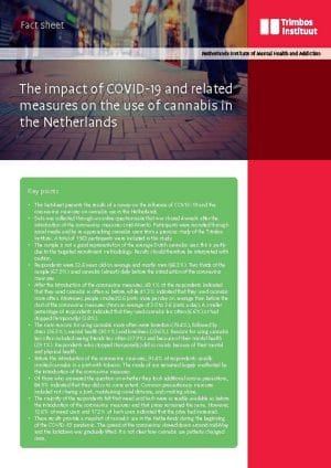The impact of COVID-19 and related measures on the use of cannabis in the Netherlands